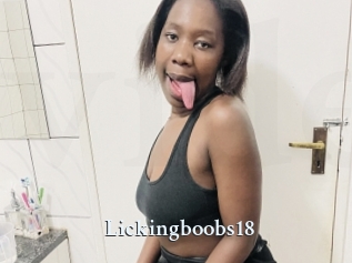 Lickingboobs18